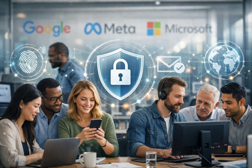 google, meta, microsoft는 온라인 사용자 안전을 강화하기 위해 다양한 노력을 기울이고 있습니다. 최신 보안 기술과 정책으로 안전한 인터넷 환경을 조성하는 방안을 소개합니다.