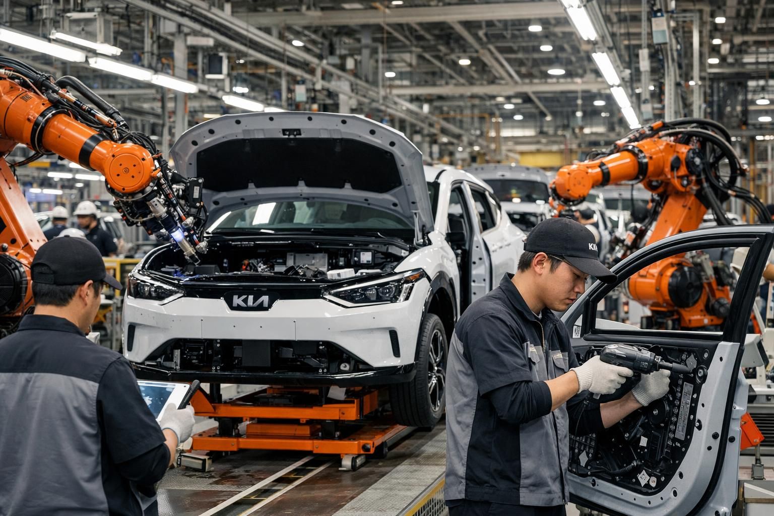 kia가 2026년 생산 목표를 발표하여 향후 성장 전략과 혁신 계획을 공개합니다.