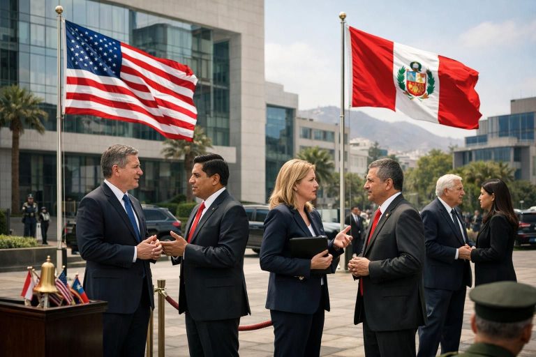 미국이 전략적 중요성이 큰 페루 선거를 앞두고 외교 활동을 강화하여 지역 안보와 협력을 증진합니다.