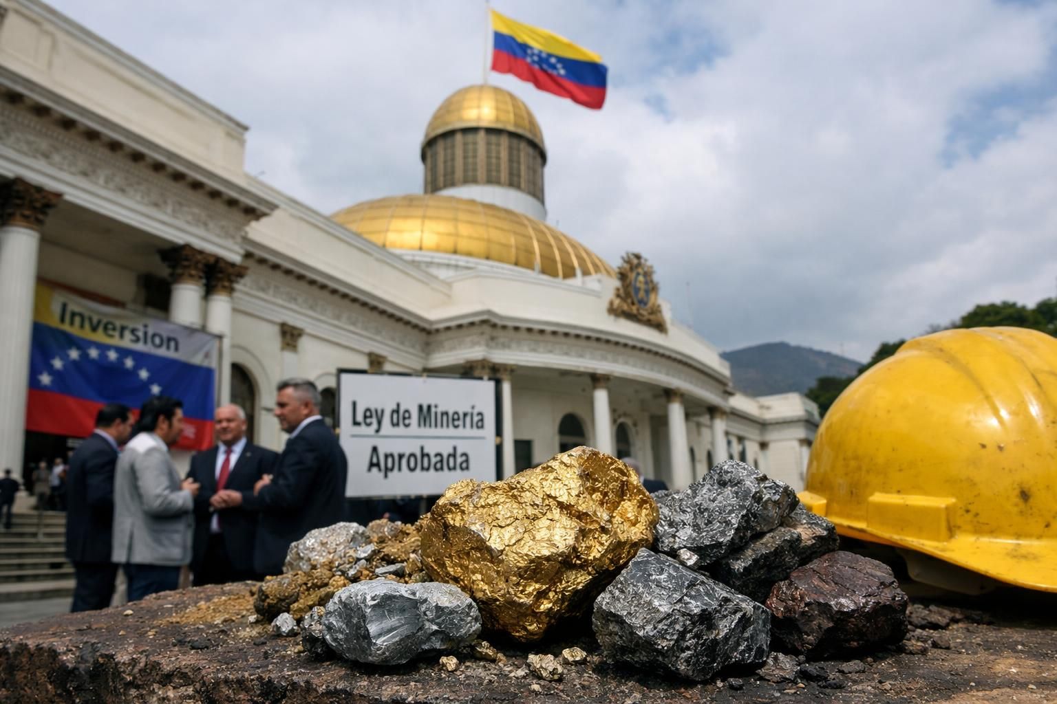 베네수엘라가 외국인 투자 유치를 촉진하기 위해 새로운 광업법을 승인하였습니다. 이 법은 광산 개발을 지원하고 국제 투자를 활성화하는 데 중점을 둡니다.