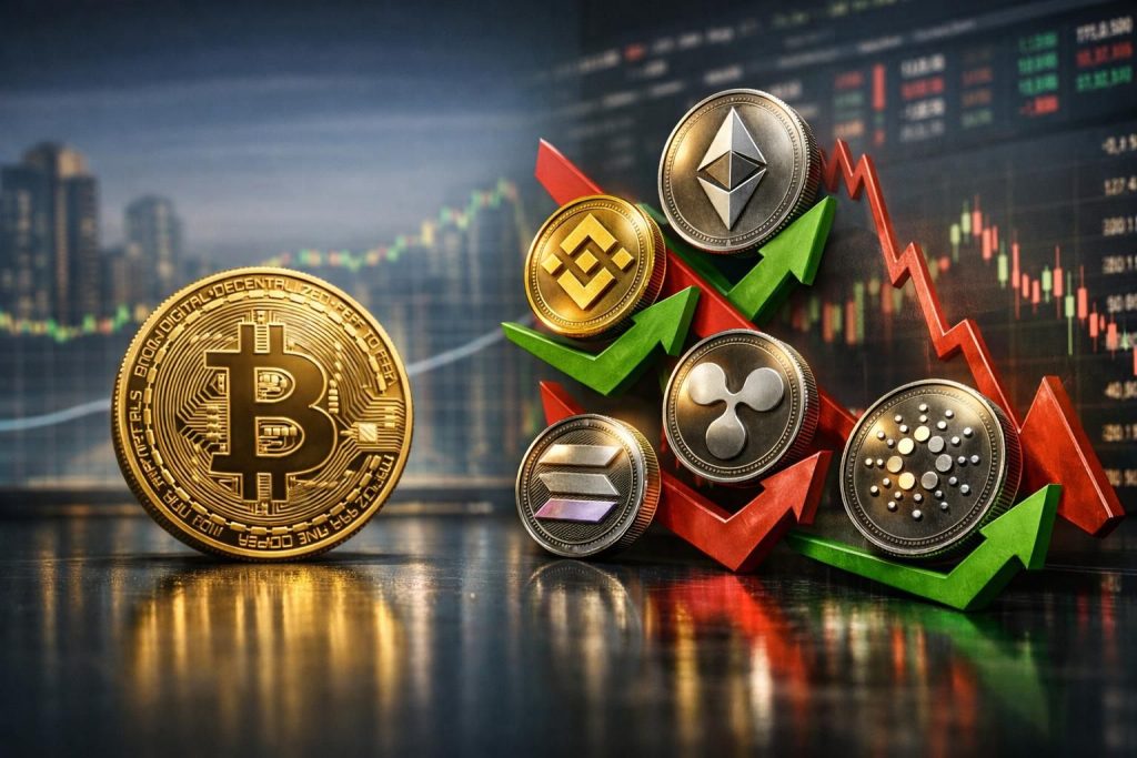비트코인의 안정세가 지속되는 가운데, 다양한 알트코인들이 상반된 성과를 기록하며 시장의 변화를 보여주고 있습니다.