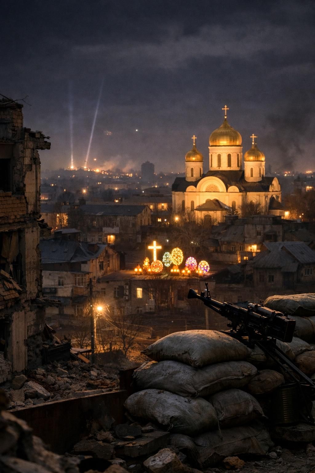 로이터에 따르면, 모스크바와 키이우 양측이 정교회 부활절 휴전안을 수용하여 긴장 완화에 기여했습니다.