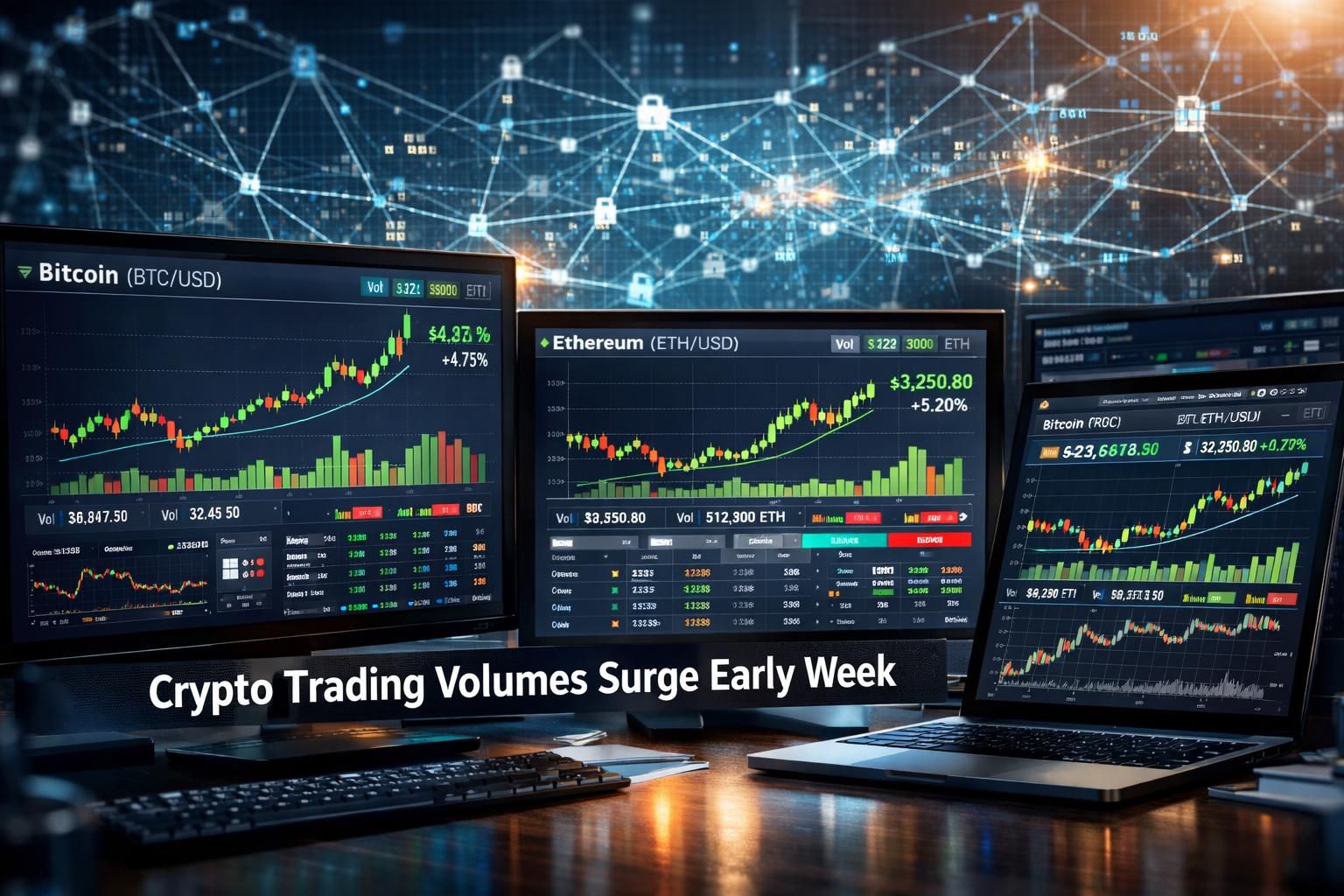 주요 암호화폐 거래량이 주 초부터 다시 증가하며 시장 활동이 활발해지고 있습니다. 최신 동향과 분석을 확인하세요.