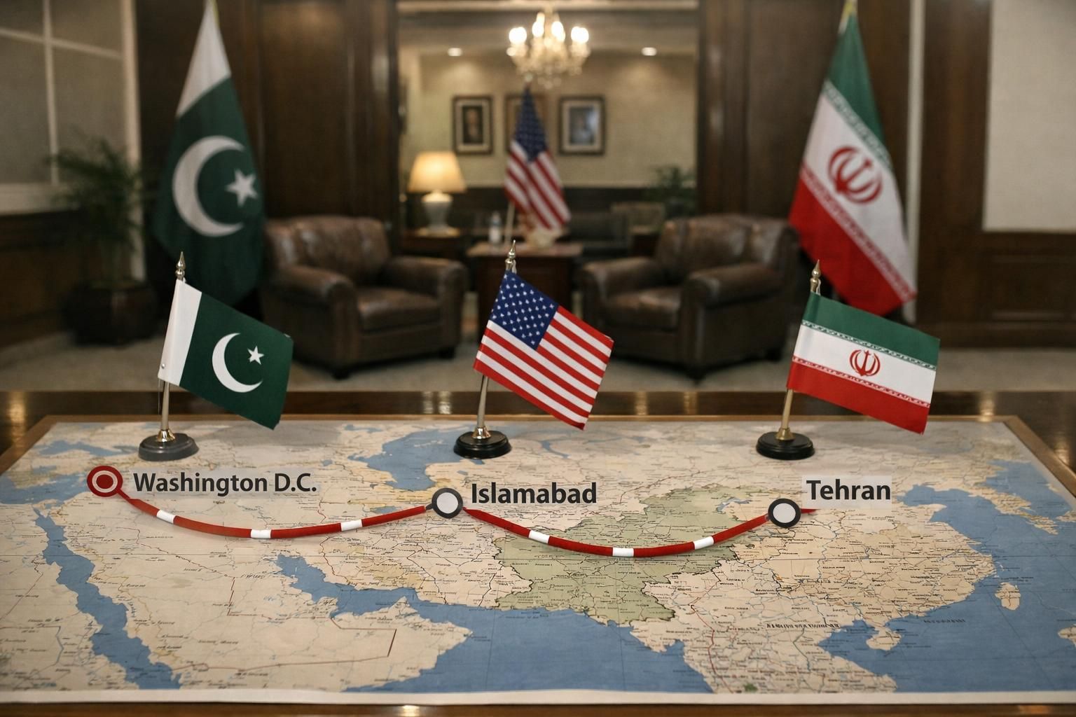 파키스탄이 워싱턴과 테헤란 간 긴장 완화를 위한 고위험 중재 역할을 맡아 중동 및 국제 정세에 중요한 영향을 미치고 있습니다.