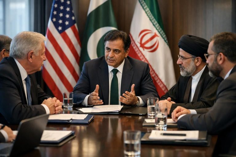 파키스탄이 워싱턴과 테헤란 간 고위험 중재 역할을 맡으며 중동 정세에서 중요한 중재자로 부상하고 있습니다.