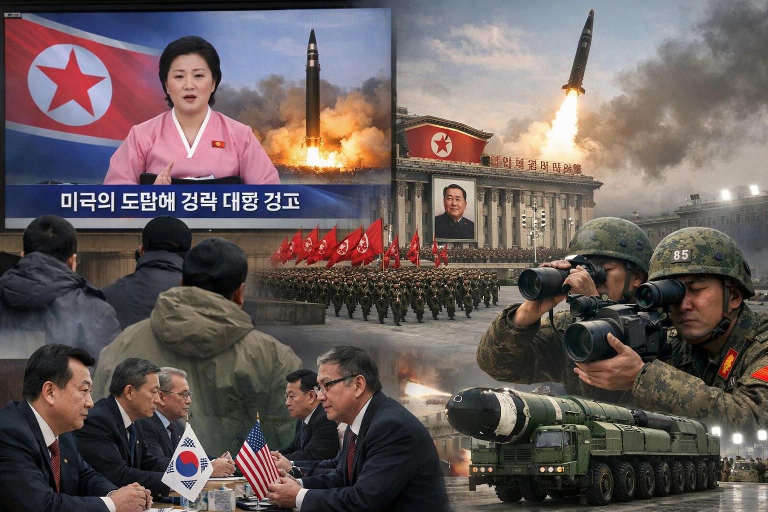 평양은 국제 제재에도 불구하고 기존 정책 기조를 유지하며 변화 없는 입장을 견지하고 있습니다.